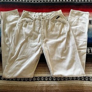 Off white unique western ethics vintage jeans in amazing condition
